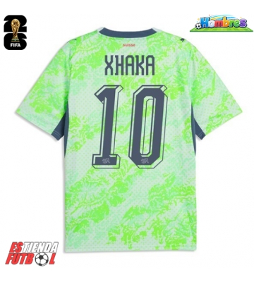 Suiza Granit Xhaka #10 Segunda Equipación Mundial 2026 Manga Corta